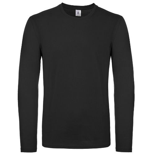 B & C Collection B&C #E150 Long Sleeve Black